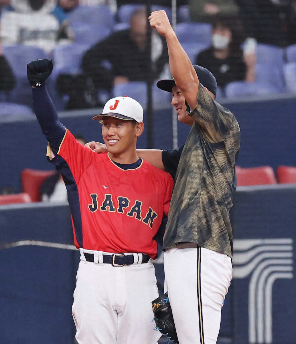 【画像・写真】侍・吉田正尚　新4番が初回から仕事！タイミング崩されながらも先制打