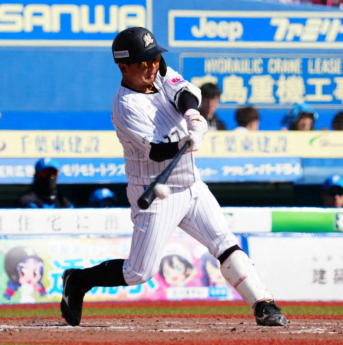 【画像・写真】ロッテ田村　2打席連続タイムリー「逆方向を意識して打った結果が良い形」