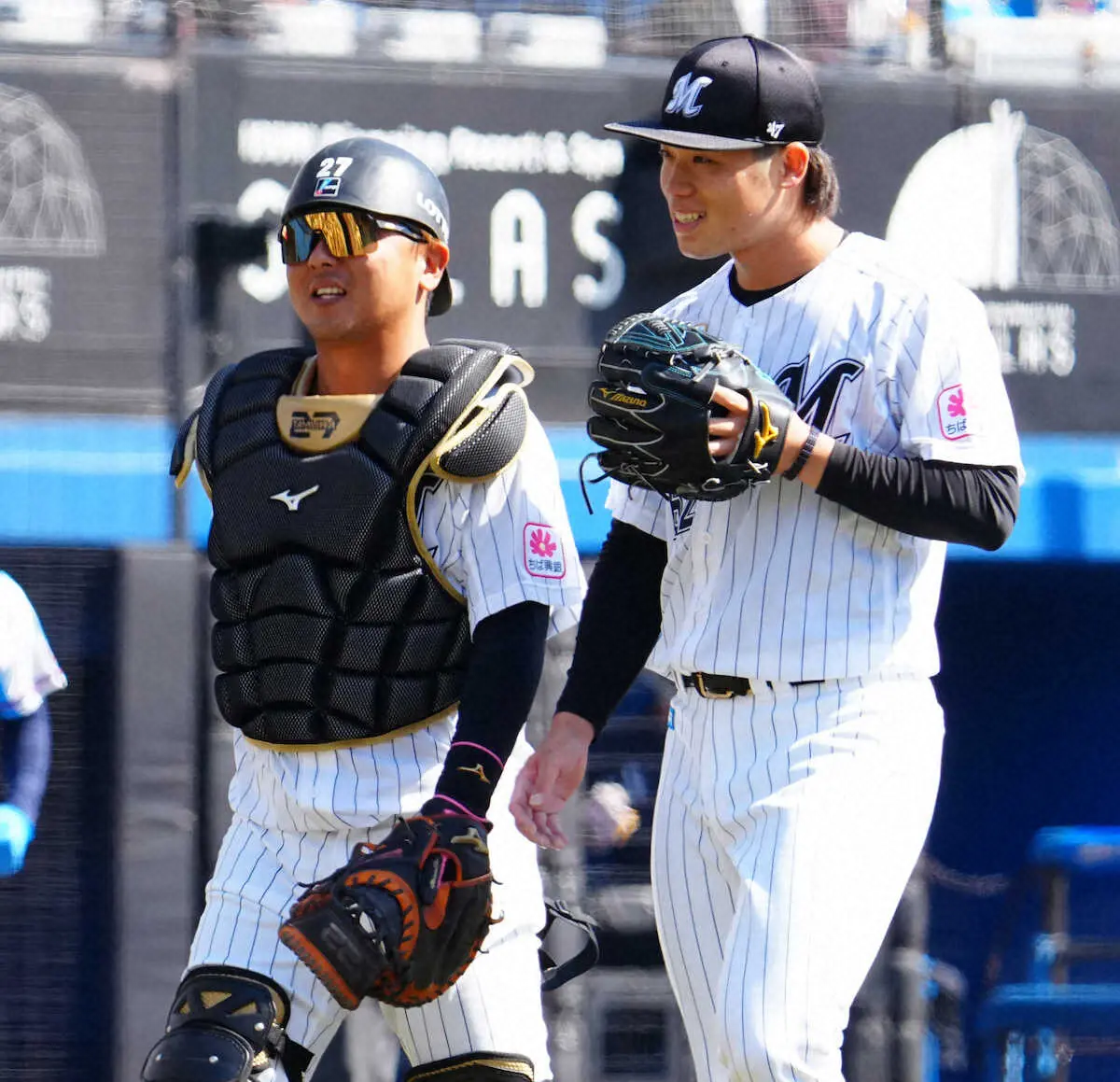 【画像・写真】ロッテ森、4回無安打無失点「ヒットを打たれていないのはたまたま」も開幕ローテ入りアピール