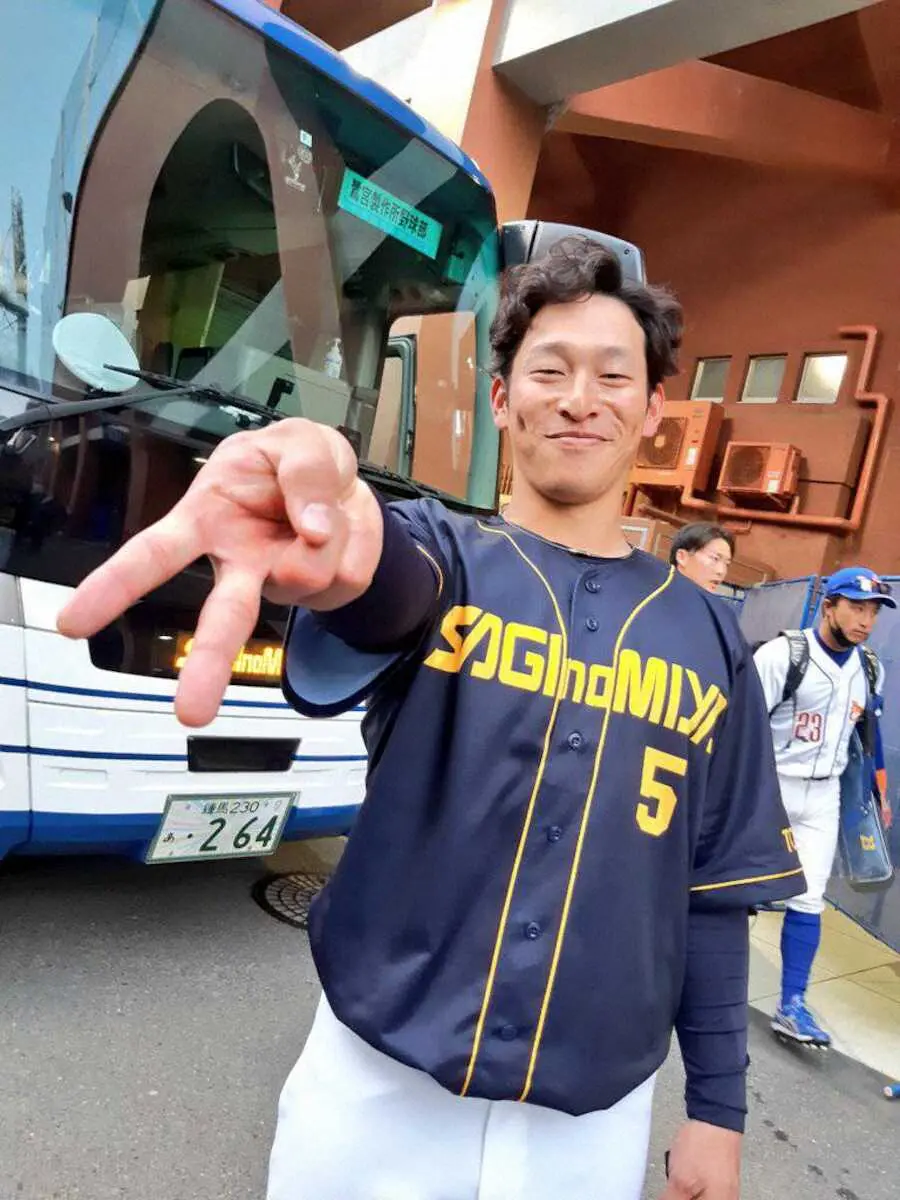 【画像・写真】ソフトB野村勇の弟・工　同点&ダメ押し2発で鷺宮製作所大勝導いた　「長打力だけは負けない」