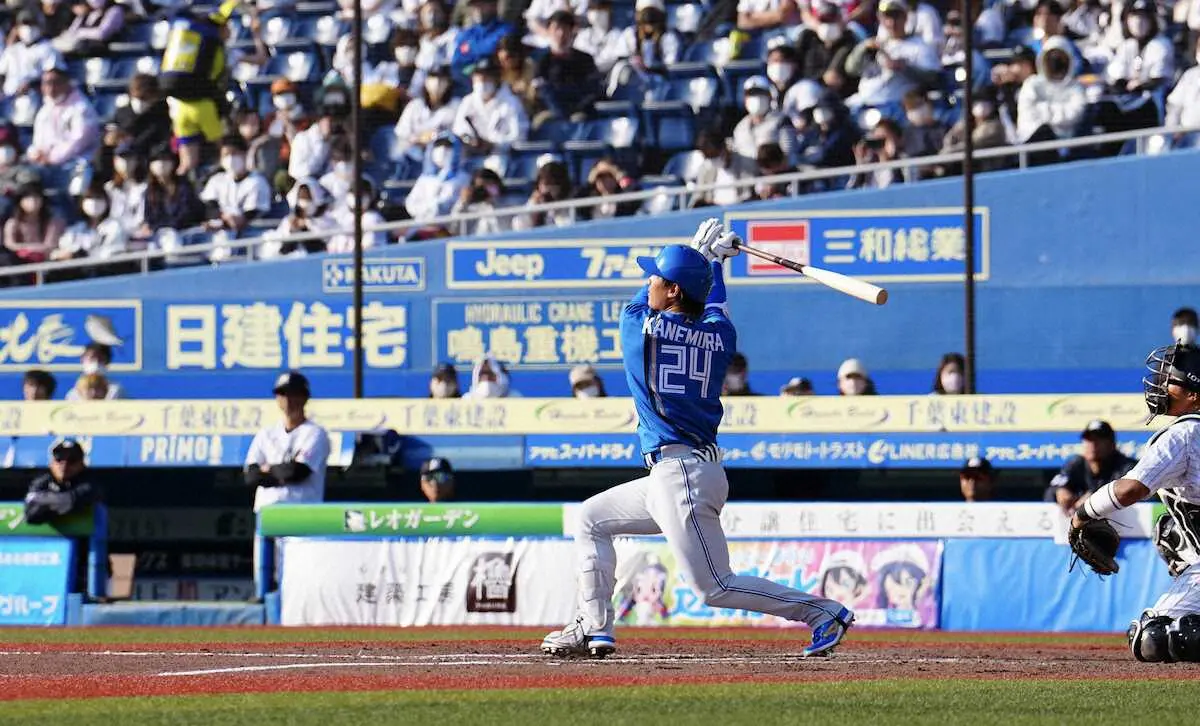 【画像・写真】ロッテから日本ハム移籍の福田　金村に借りたユニで古巣戦に出場も…