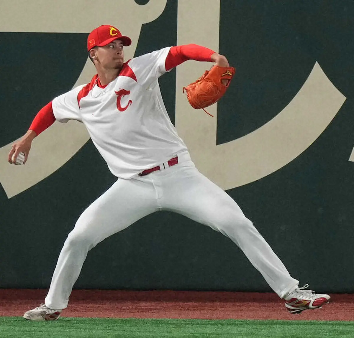 【画像・写真】＜WBC中国代表のカーター（撮影・沢田　明徳）