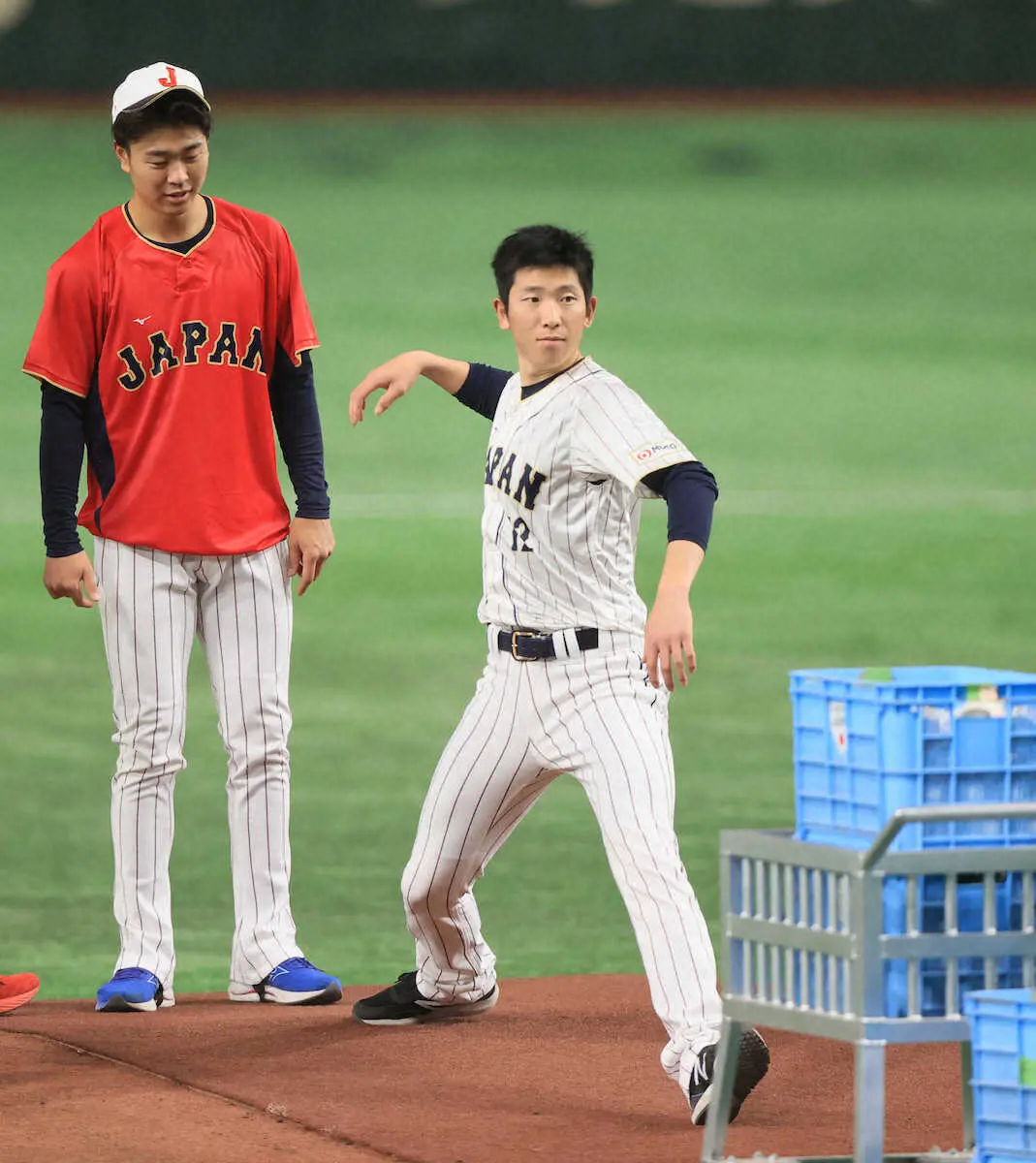 【画像・写真】侍・戸郷　大谷の後受け第2先発有力「チームに勢いをつけられるように」