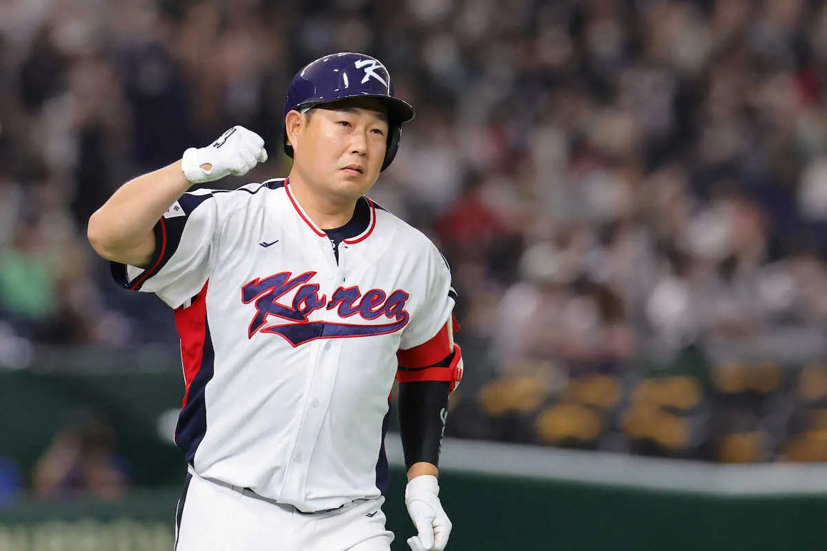 【画像・写真】【WBC】B組開幕戦　韓国が5回に逆転　ヤン・ウィジの3ランで試合をひっくり返す