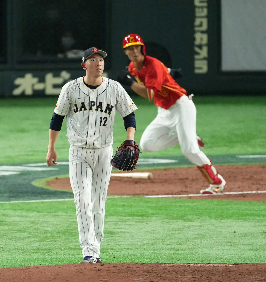 【画像・写真】侍誤算か…2番手戸郷が50球超えで1次ラウンドはもう登板できず