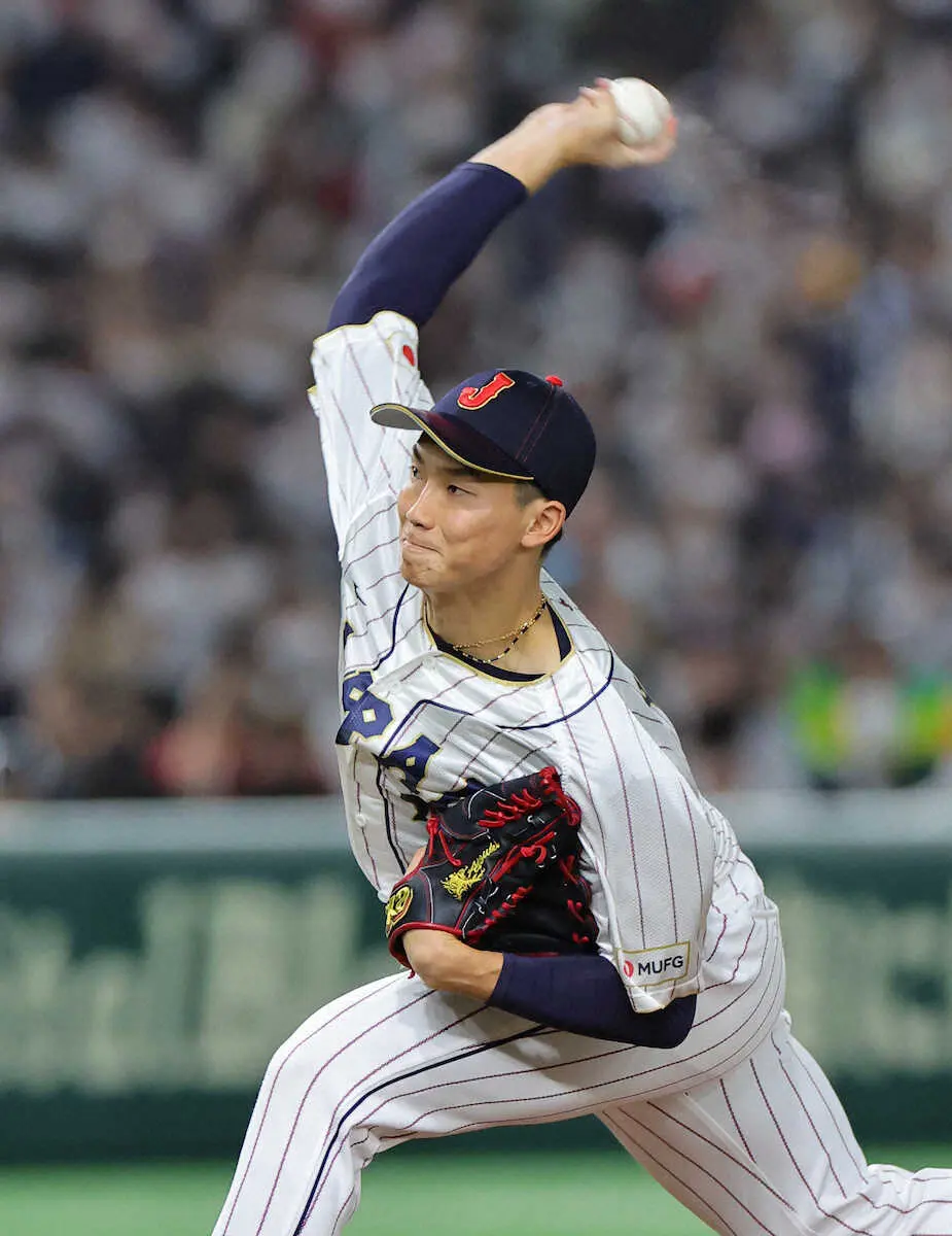 【画像・写真】侍救援陣は完ぺき　8回湯浅は3者連続三振　9回伊藤も3者凡退締め