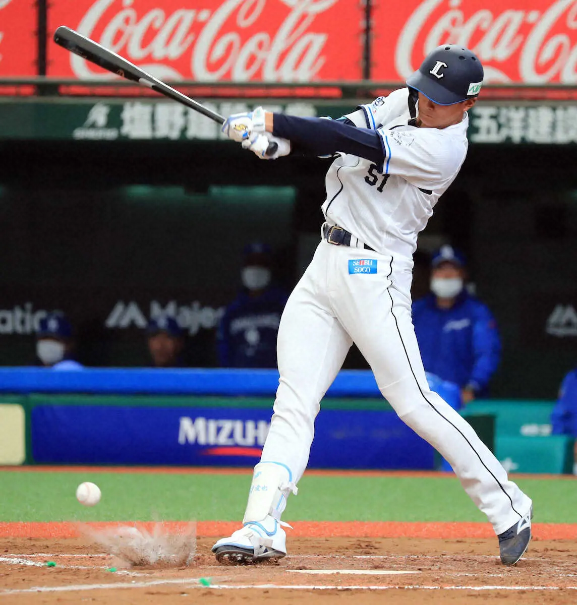 【画像・写真】西武・西川愛也3安打　新振り子打法に「間違いじゃないと思う」外野の一角へ猛アピール