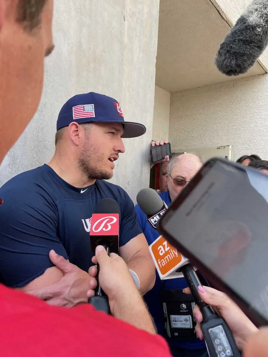 【画像・写真】米国圧勝！パワーとスモールベースボール兼ね備える打線はやはり最強か　トラウトは大谷にエール！