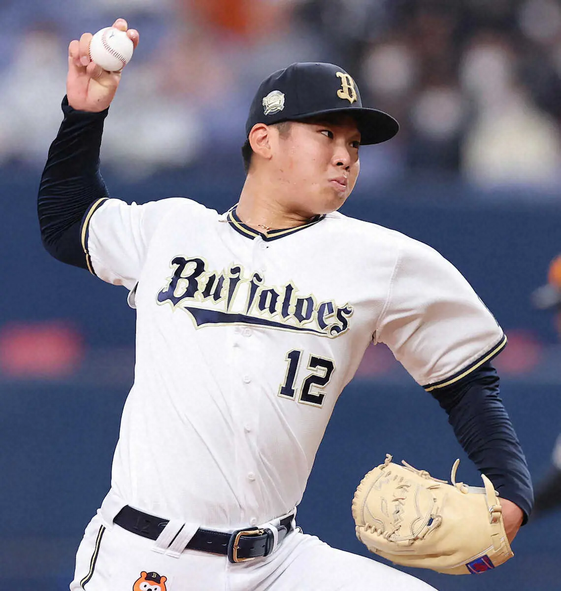【画像・写真】オリックスの大器・舜平大、オープン戦初先発で圧巻の3回2/3を5奪三振無失点　最速は158キロ