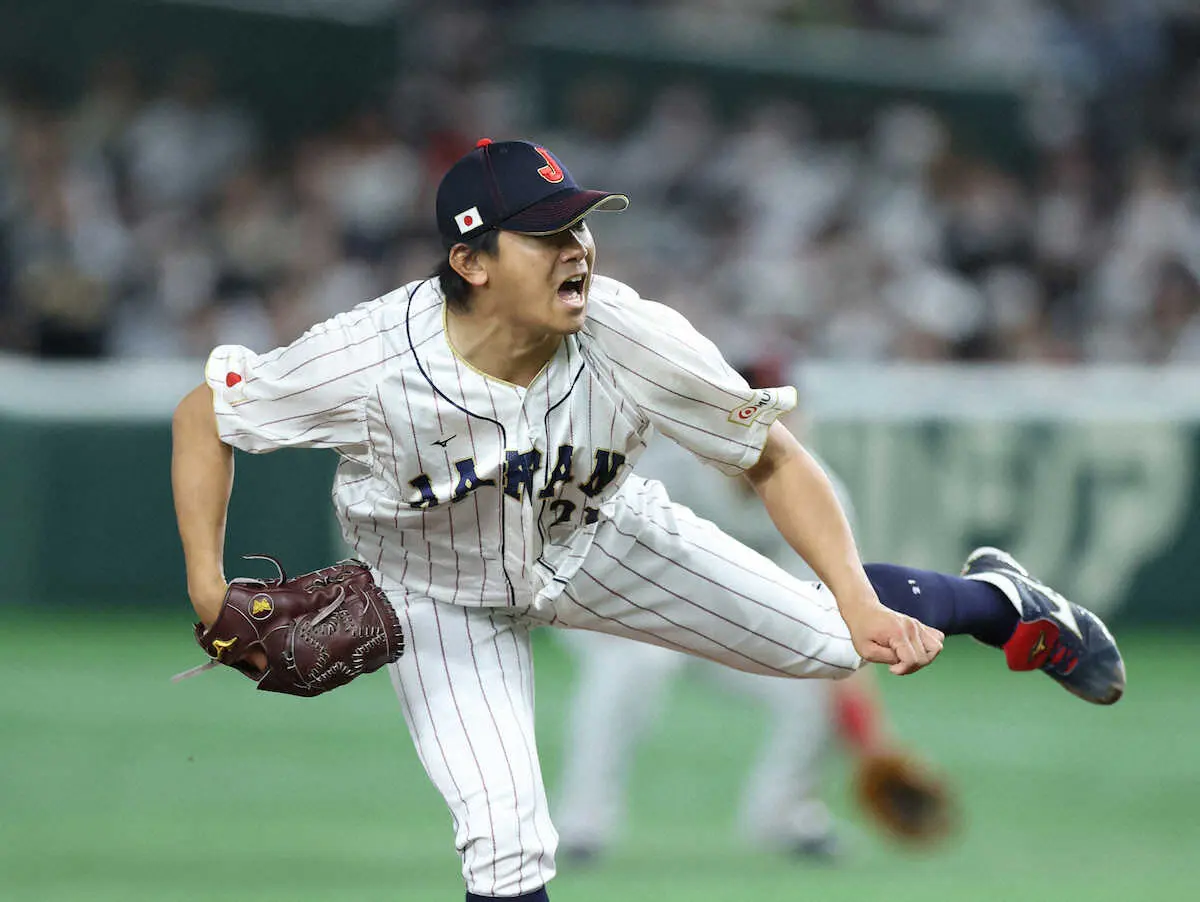 【画像・写真】侍・今永　流れ呼んだ毎回3K　3回3安打1失点　ダルの助言に「自分の知らない力出させてもらった」