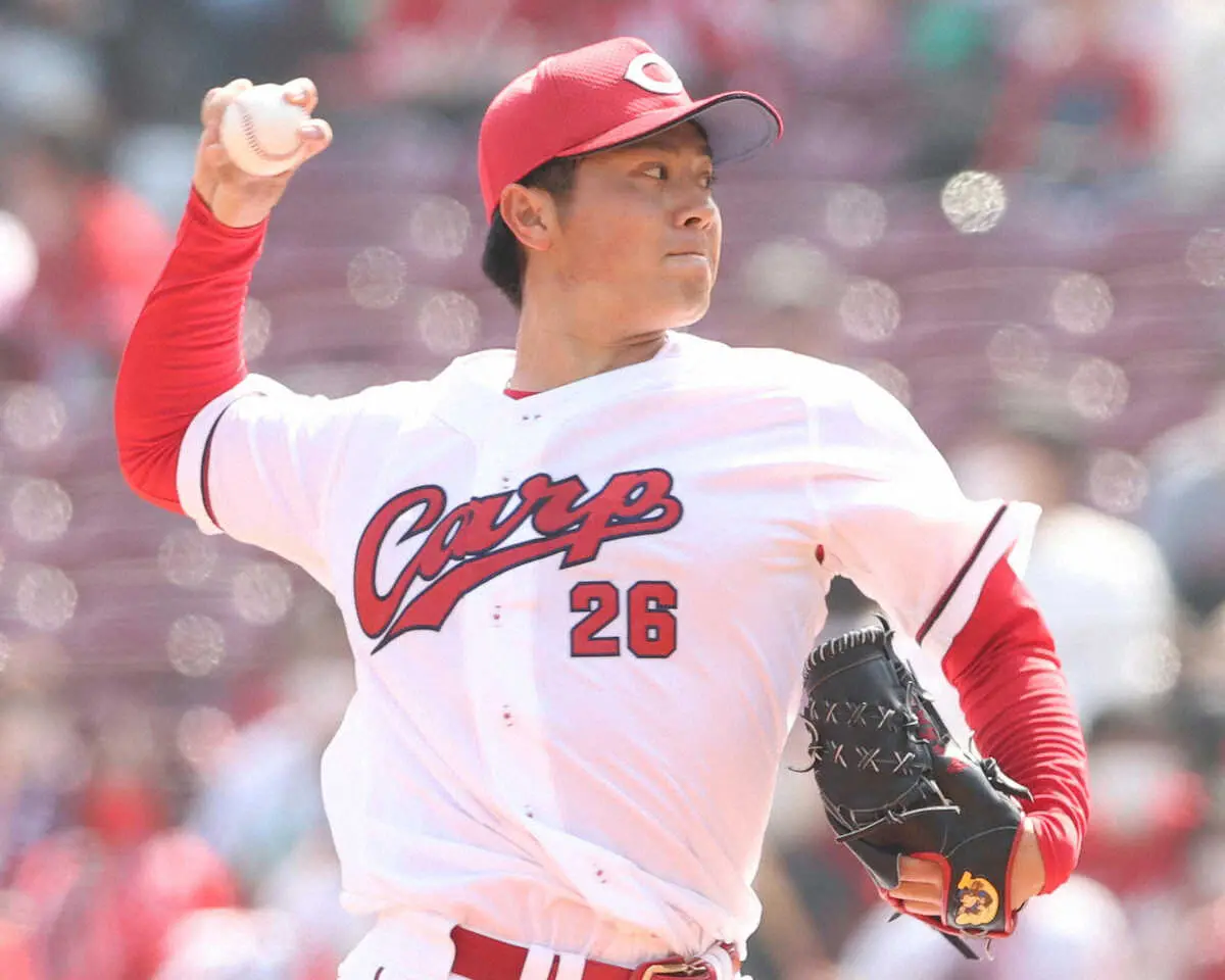 【画像・写真】広島ドラ3益田　開幕ローテ名乗り　黒田氏直伝ツーシームで3回完全