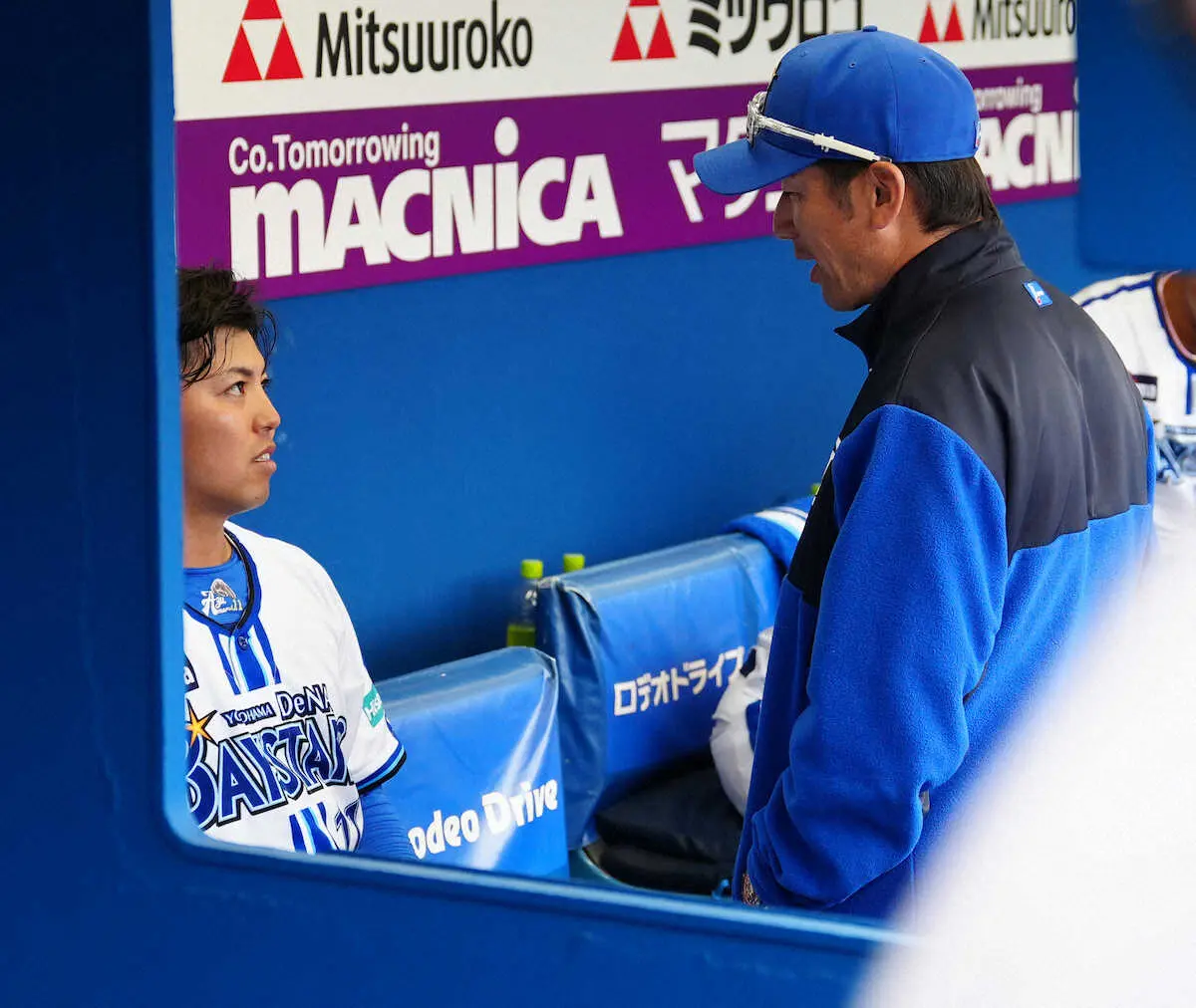 【画像・写真】DeNA東が5回6失点に反省「甘い直球はじき返された」