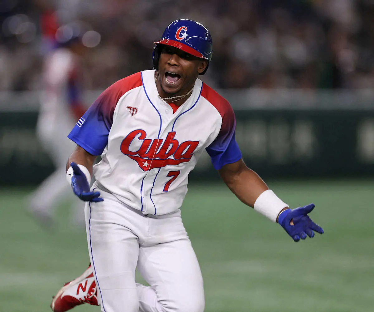 【画像・写真】【WBC】キューバVS豪州　5回にキューバが3点追加で4－1　豪州はすでに5投手継投