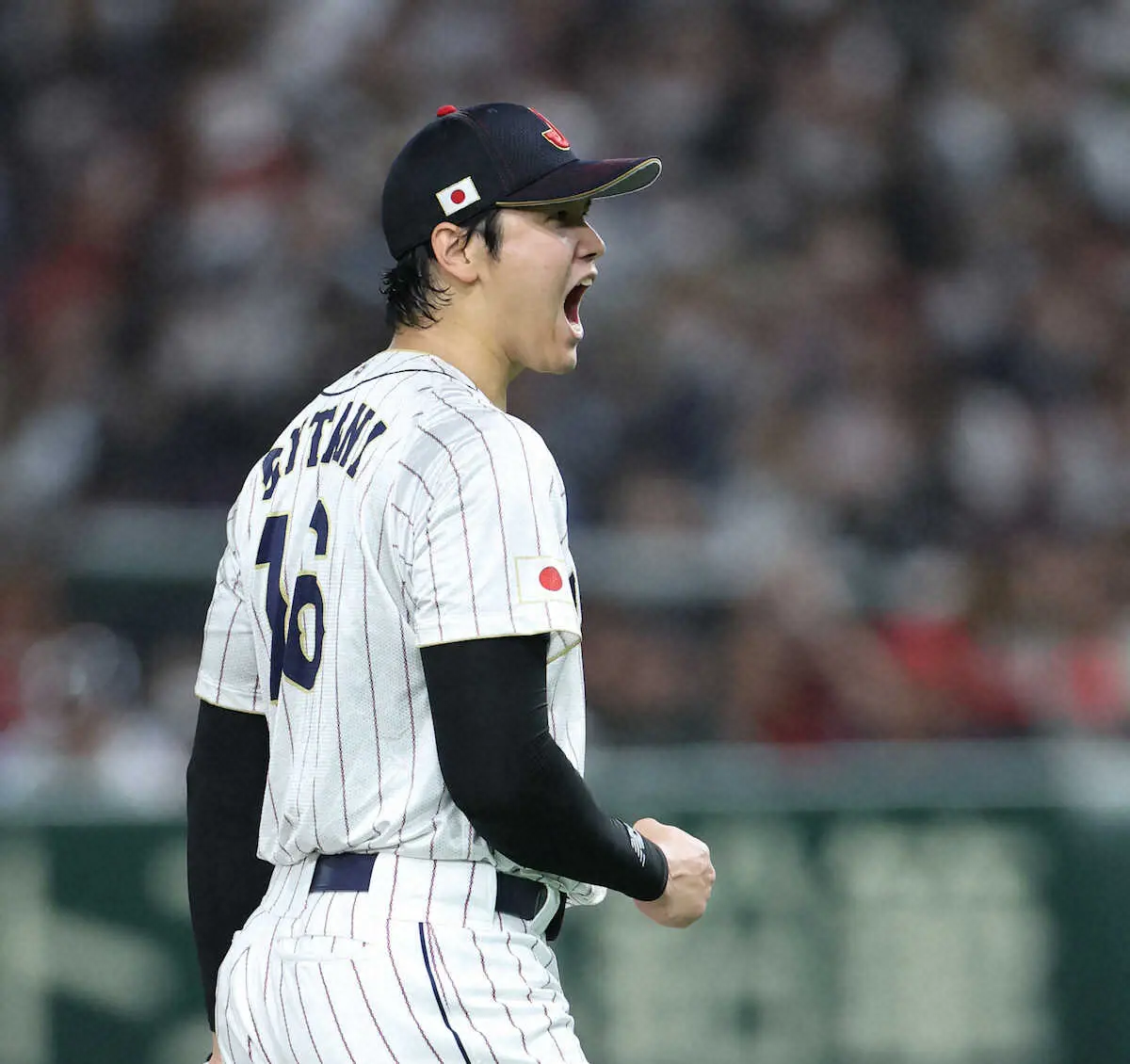 【画像・写真】大谷　2者連続三振に吠えた!ベンチで喜ぶ水原通訳にネット沸く「可愛い」「一平さんも気合い入ってる」