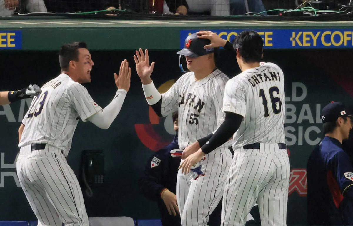 【画像・写真】村神様がお目覚めだ!今大会初マルチ安打＆気迫のヘッスラにネット沸く「この姿を待っていた」