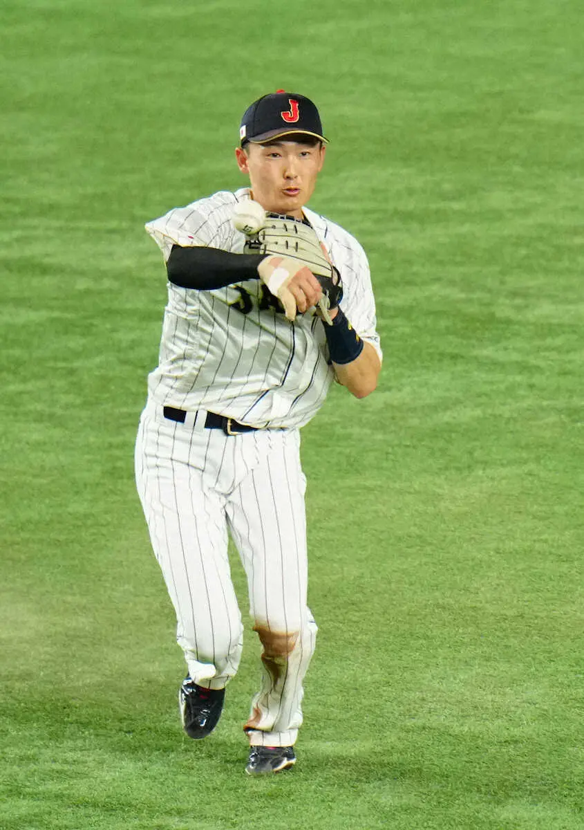 【画像・写真】侍・源田が帰ってきた　骨太スタメン！1安打1打点1盗塁と走攻守で躍動