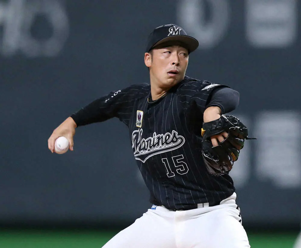 【画像・写真】ロッテ美馬　19日西武戦に先発「練習してきたことをしっかりと出せるように」