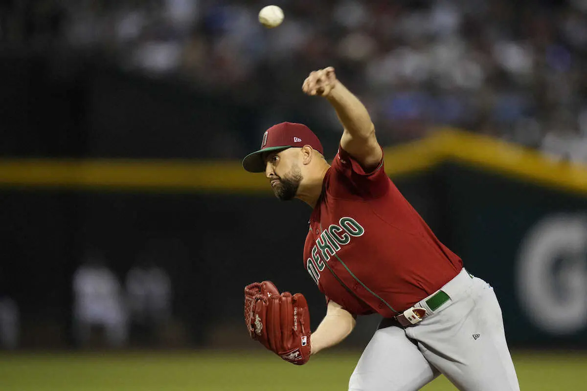 【画像・写真】準決勝で先発が濃厚なメキシコのサンドバル（AP）