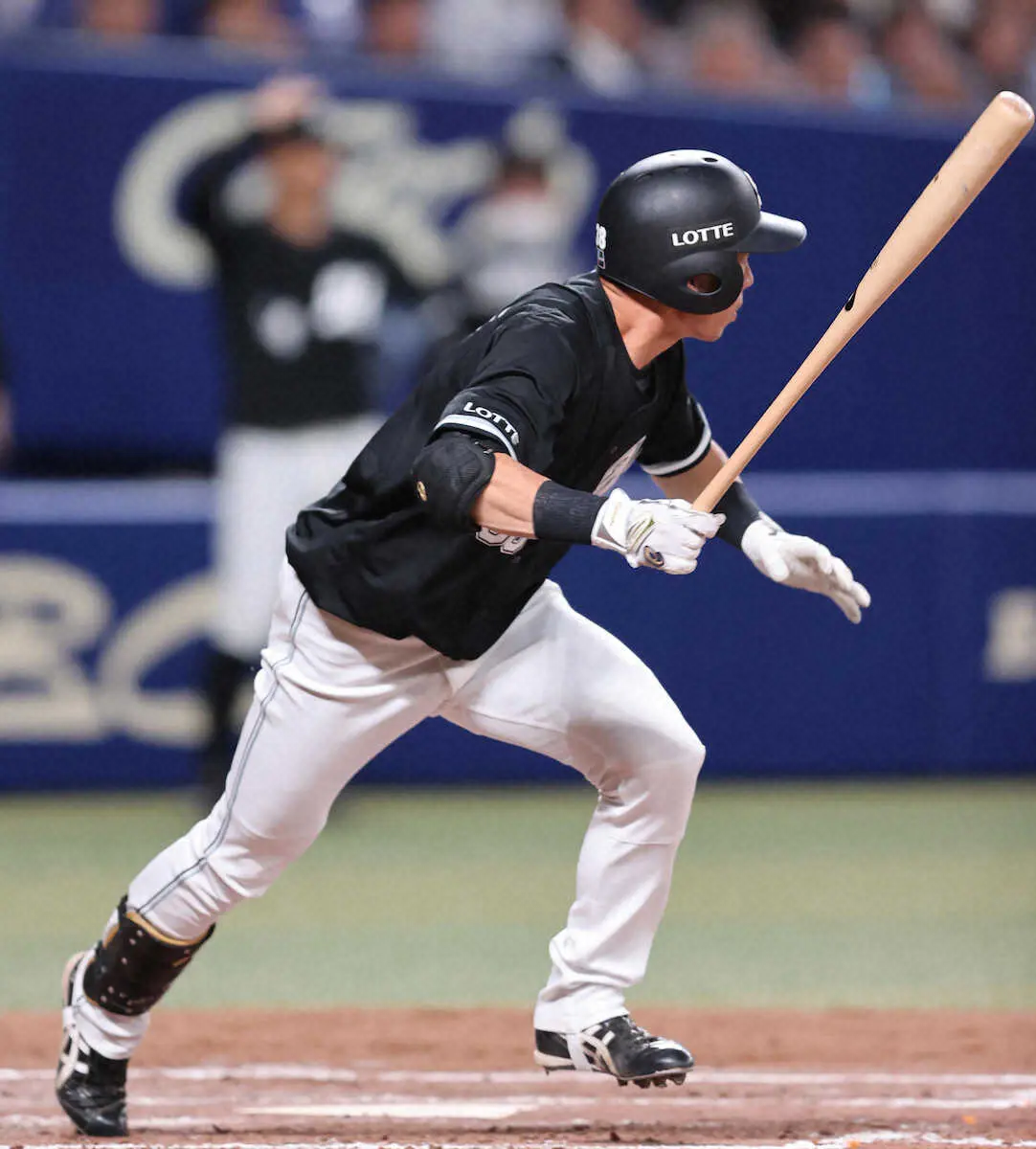 【画像・写真】ロッテ・高部　開幕間に合うぞ!光明の安打　右肩故障で一時は絶望視も1軍復帰