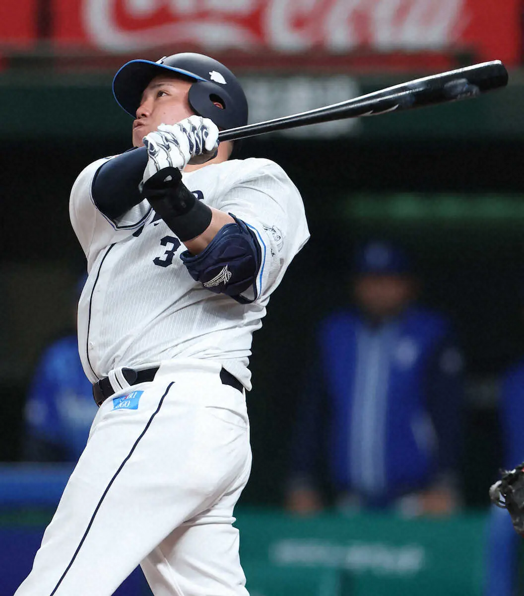 【画像・写真】西武・山川が凱旋どすこい弾！WBC本大会は不調で出場3戦のみも…本拠地で志願「4番・DH」