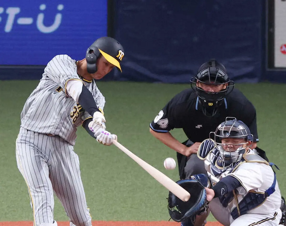 【画像・写真】阪神・小幡、遊撃バトル制した　ライバル・木浪退け開幕スタメン決定　「第二の鳥谷」目指す