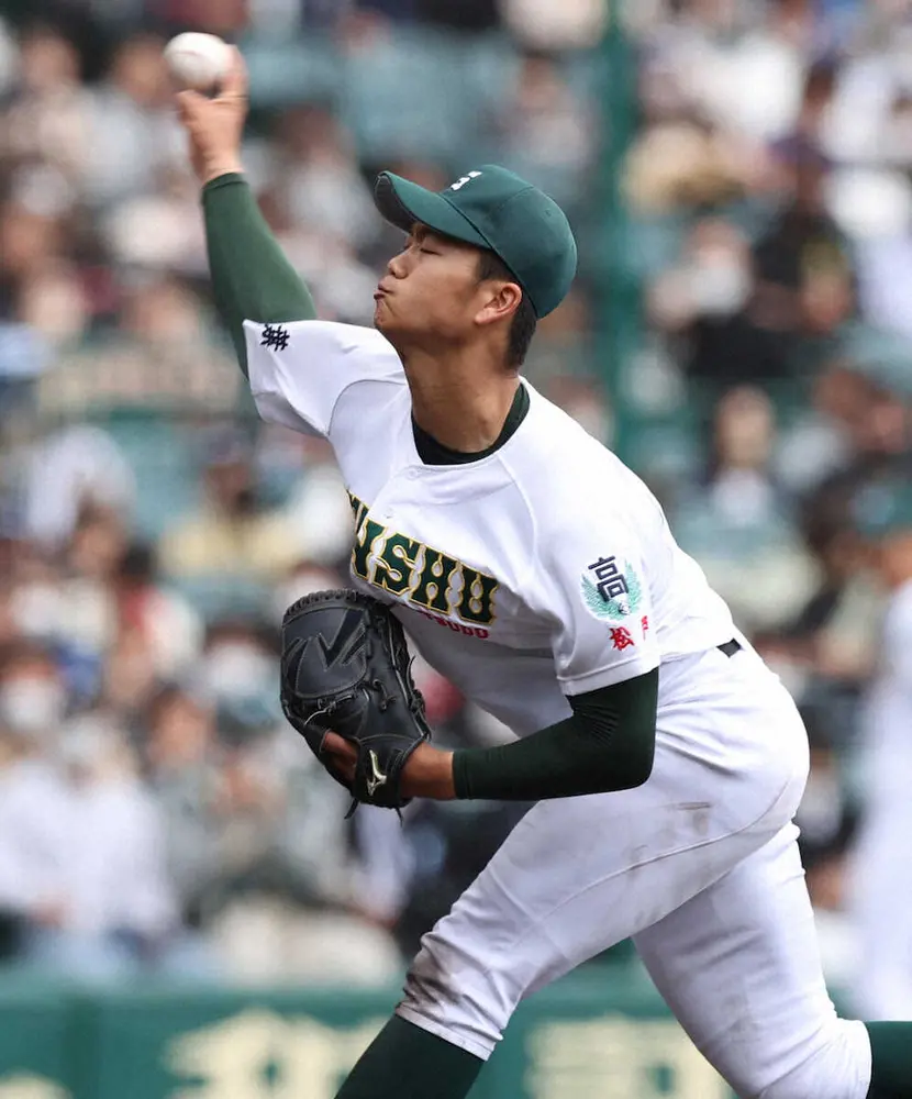 【画像・写真】【センバツ】専大松戸　逆転で春夏通じて初の1大会2勝＆8強　広川が2ランなど3打点　先発・平野は完投