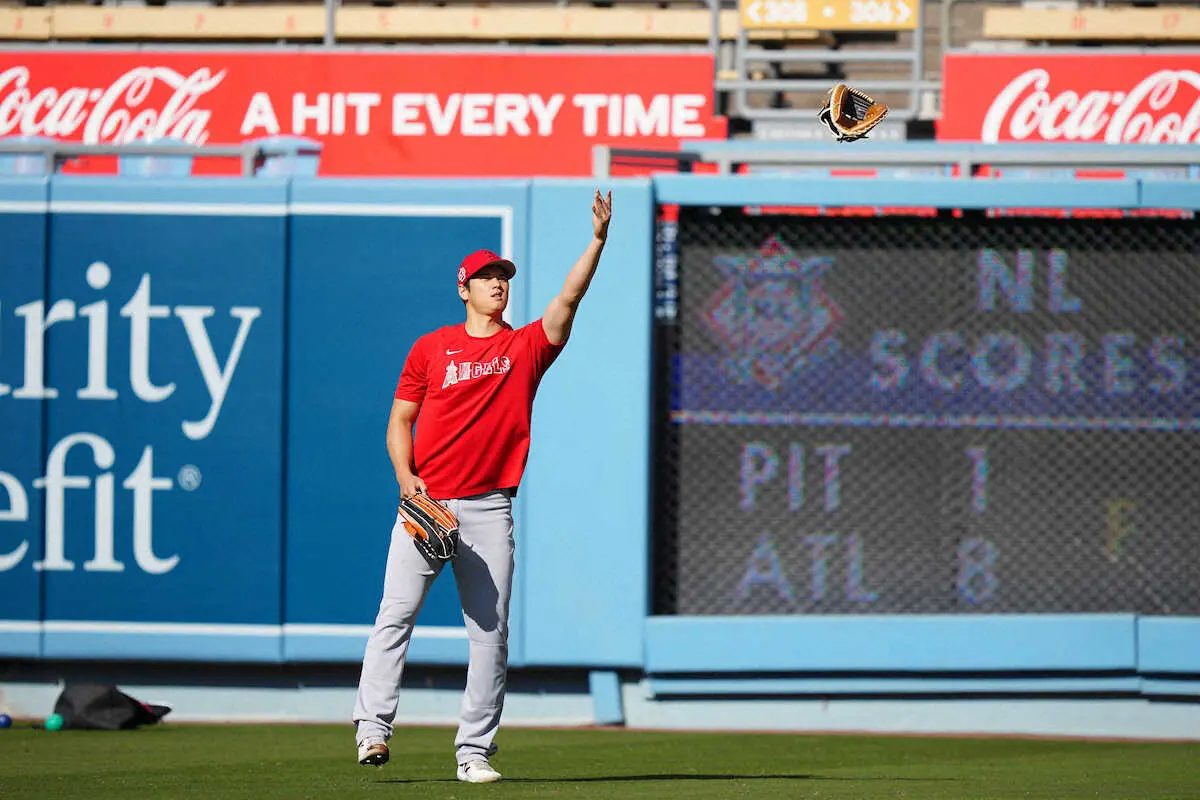 【画像・写真】エンゼルス大谷　ドジャース戦で「3番・DH」で打者復帰戦　トラウトも「2番・中堅」