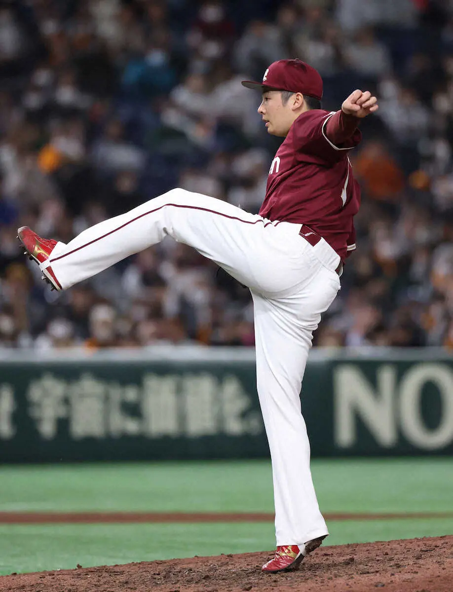 【画像・写真】帰ってきた侍戦士！楽天・松井裕　1回零封「イーグルスのために毎日でも投げたい」