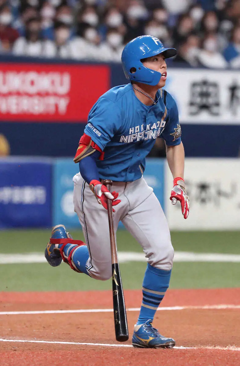 【画像・写真】日本ハム・五十幡　内野安打2本　足で稼いで打率・308でオープン戦終了