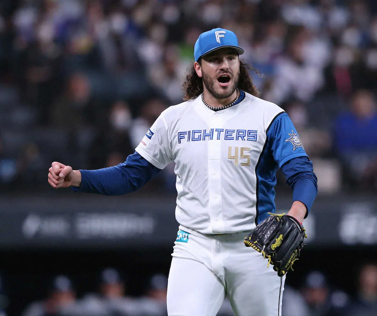 【画像・写真】日本ハム・ポンセ　5回3安打無失点　開幕2カード目先発へ上々の仕上がり