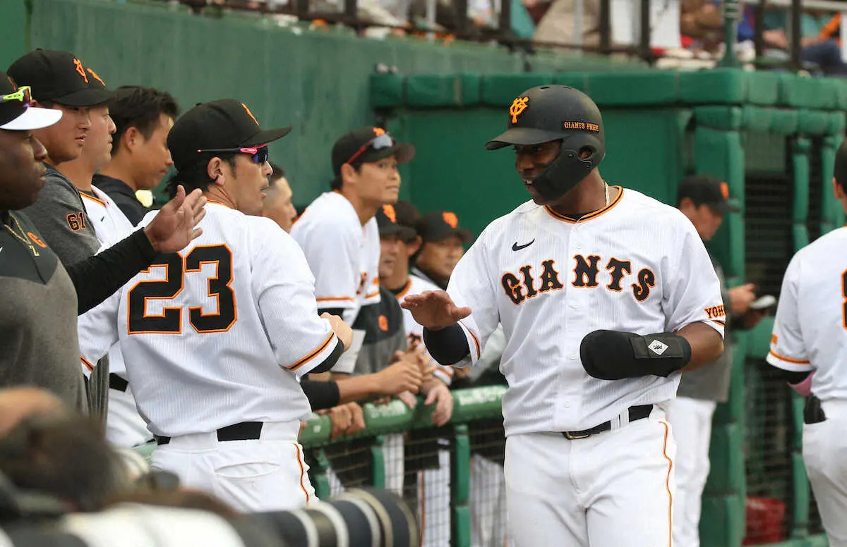 【画像・写真】巨人・オコエ瑠偉