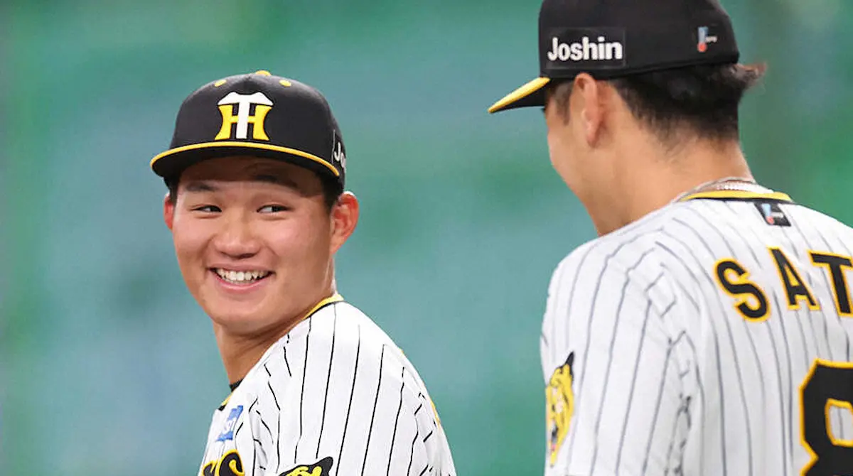 【画像・写真】【阪神・森下インタビュー】ポジティブ思考で打点に「こだわりたい」　新人王は「獲れたら最高」