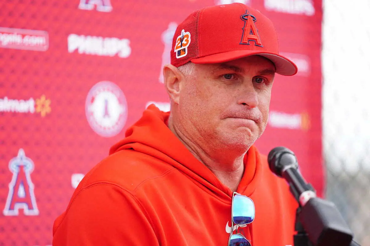 【画像・写真】エンゼルス・ネビン監督