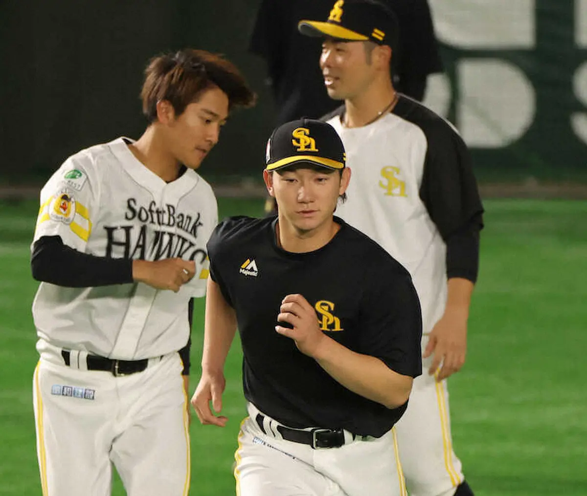 【画像・写真】ソフトB・正木　開幕センター有力「一つ目標にしてきたところ」　ロッテ・小島撃ち任せろ