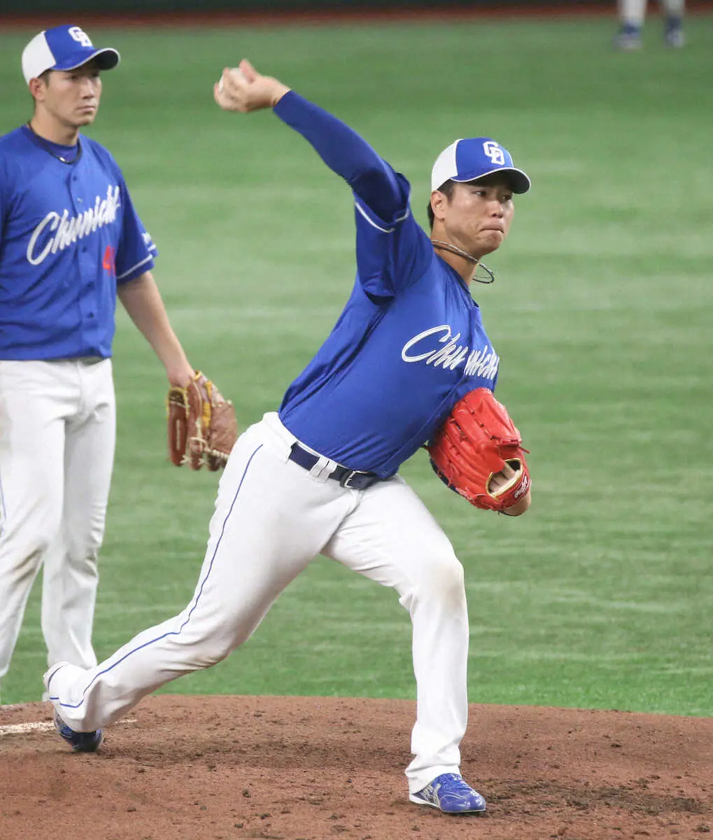 【画像・写真】亡命報道ロドリゲスの代役任せろ！中日・清水「気負わずやりたい」　立浪監督は「帰ってこないでしょ」