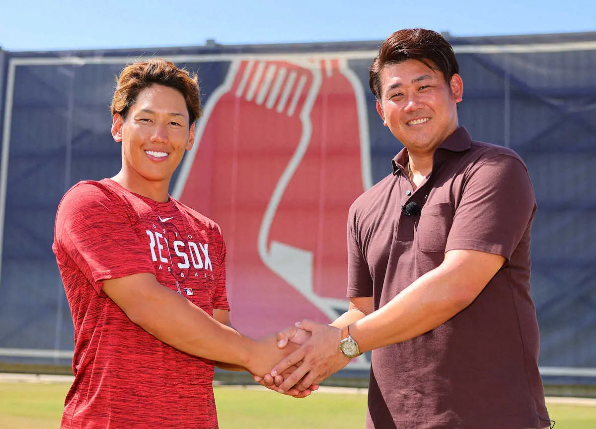 【画像・写真】松坂大輔氏　吉田正尚へエール「いついかなる時も堂々と」　ファンの熱量にやりがいと幸せ感じる