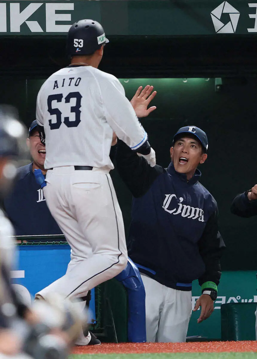【画像・写真】西武・松井稼頭央監督は開幕黒星発進　9回2死からルーキー青山が同点被弾…監督初勝利がスルリ