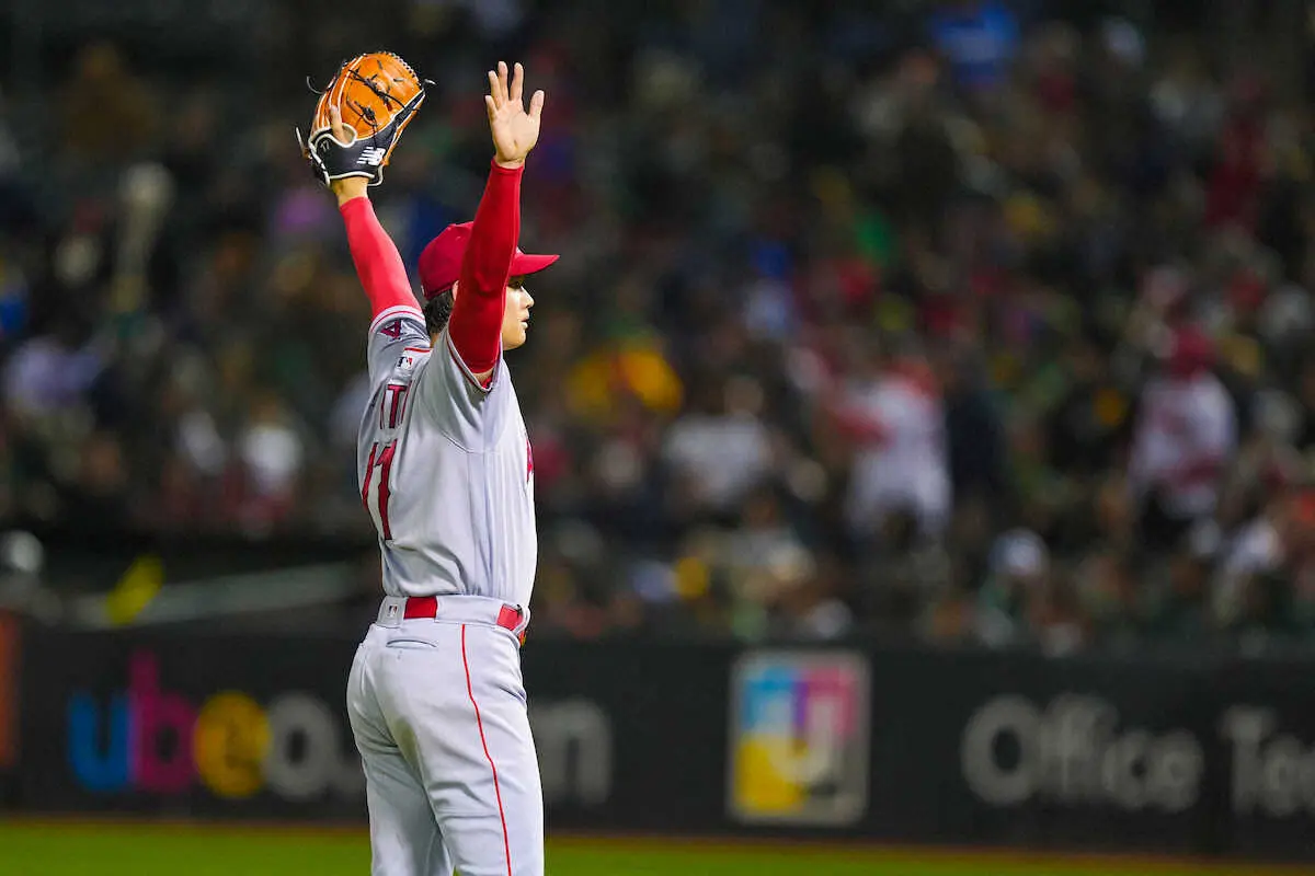 【画像・写真】槙原寛己氏　エンゼルス・大谷のスイーパー　バットの軌道と合わず…空振りとフライの山築く