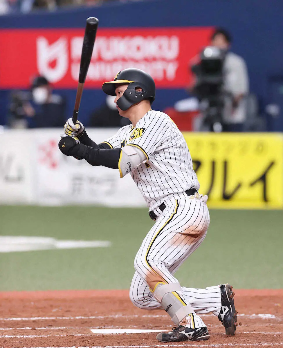 【画像・写真】阪神ドラ1・森下　前日プロ初適時打に続きタイムリー　好機で勝負強さ発揮