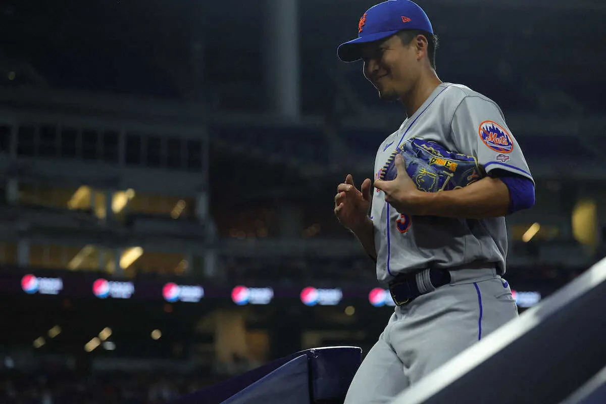 【画像・写真】メッツ千賀　メジャー初登板初勝利　8K全て“お化けフォーク”の衝撃　侍歓喜の地で6回途中1失点