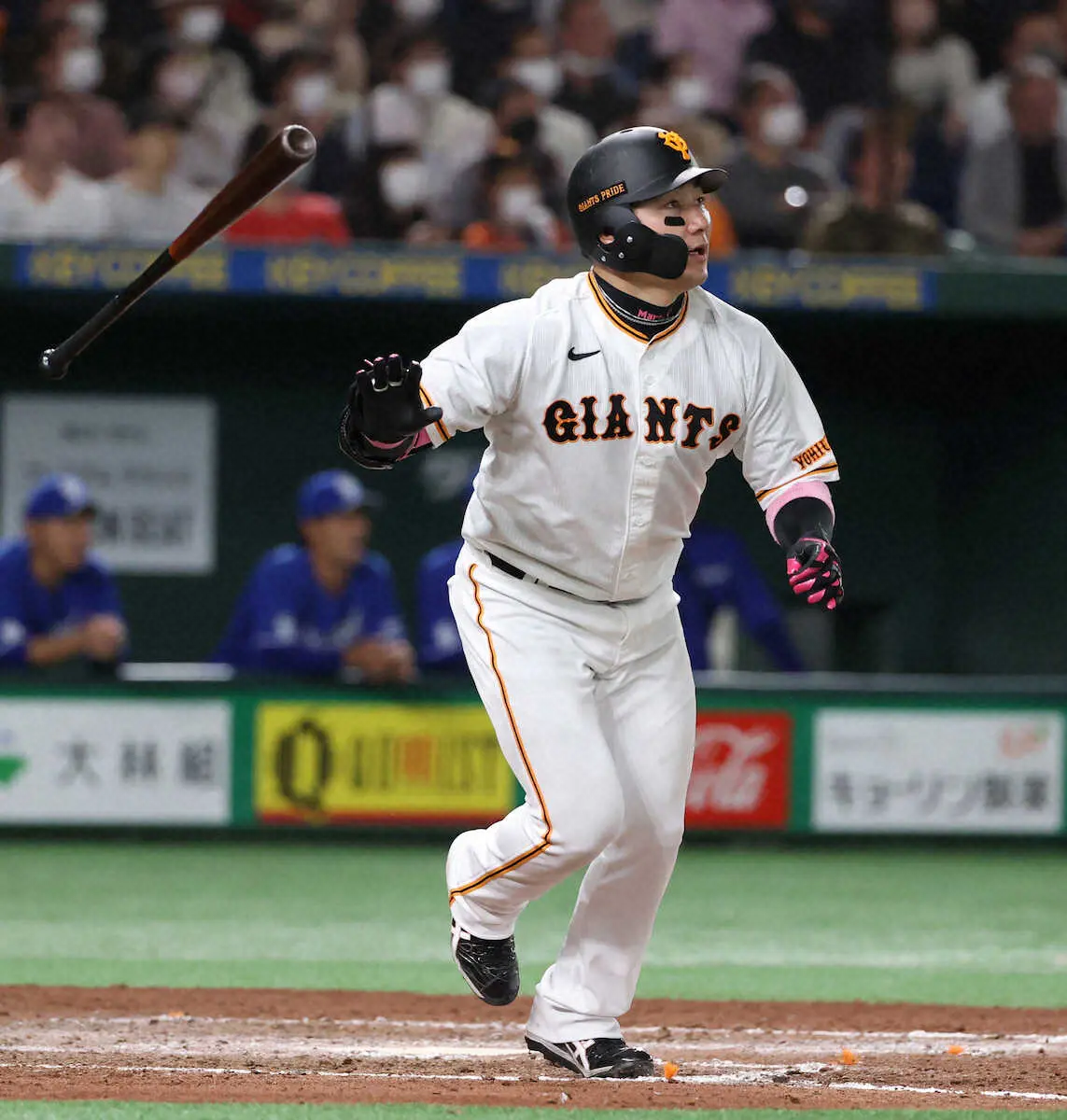 【画像・写真】開幕から10打数無安打　巨人・丸がV弾「いい反応で打てた」