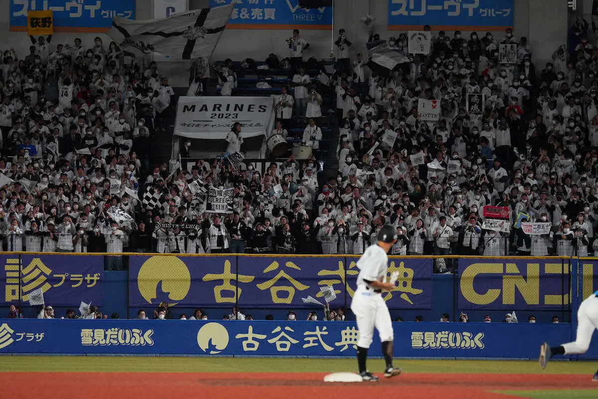 【画像・写真】ロッテ今季初勝利！吉井新監督「このままクビになっちゃうかと…」ポランコ移籍1号＆荻野V打で本拠快幕