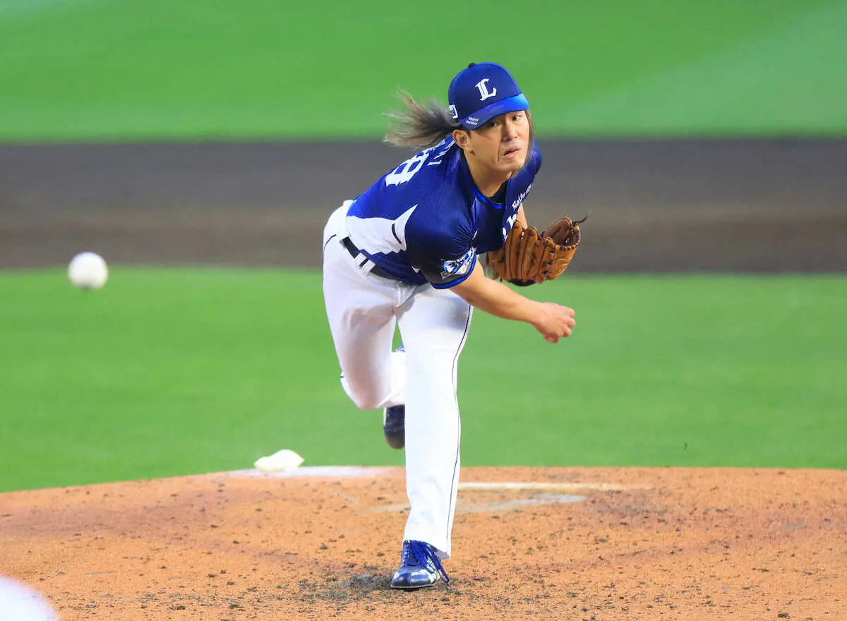 【画像・写真】西武・今井　7回3安打零封で今季初勝利　最速157キロの直球と変化球で8奪三振