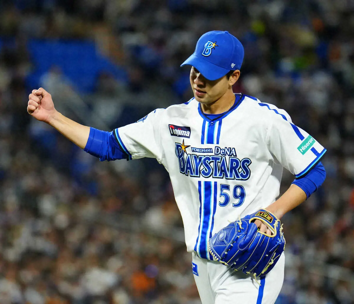 【画像・写真】DeNA平良拳太郎　トミー・ジョン手術から2年ぶり1軍復帰登板で6回無失点の快投！勝利投手の権利