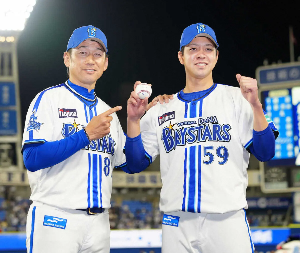 【画像・写真】DeNA今季初勝利　平良が888日ぶり復活白星「最高です。久しぶりの声出し応援も幸せ！」