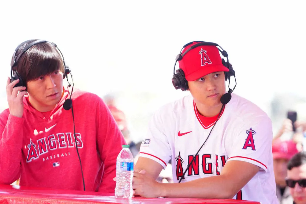 【画像・写真】エンゼルス・大谷“ドS”ぶり発揮　水原通訳への信頼度は「ほんの少し。ちょこっとだけ信頼しています」