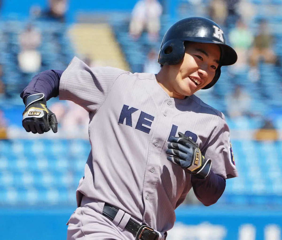 【画像・写真】阪神・岡田采配？　慶大・堀井監督が1ストライク後、代打が逆転本塁打