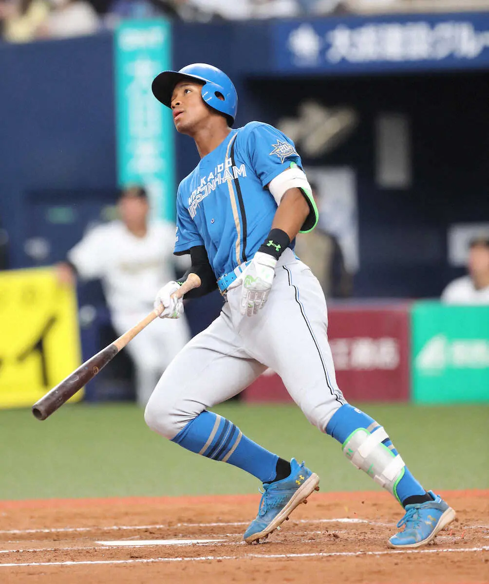 【画像・写真】新庄監督政権初のクリーンアップそろい踏み弾！清宮待望1号3ラン、野村2号、万波1号　日本ハム6年ぶり