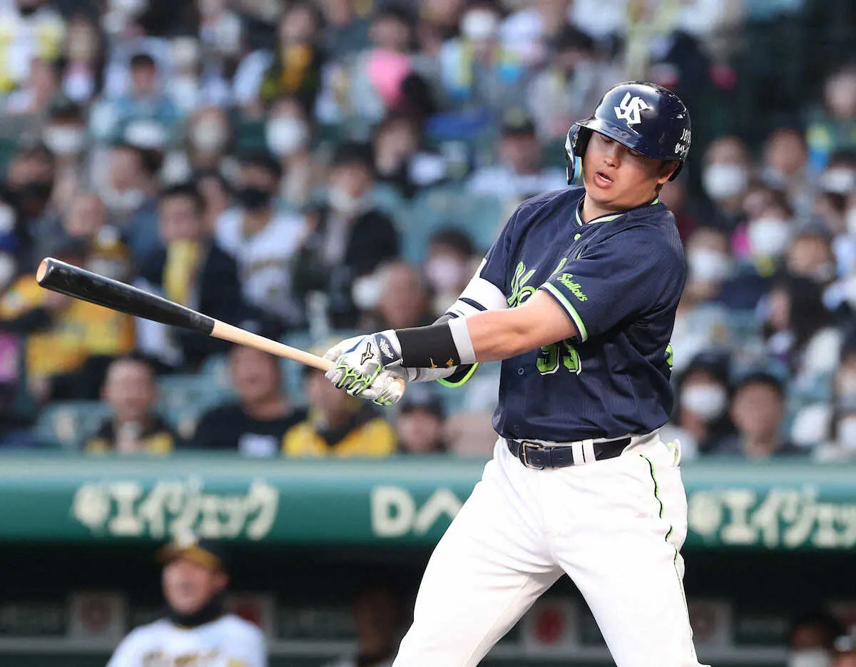 【画像・写真】ヤクルト　今季初の引き分けで首位キープ　村上は2位・阪神との直接対決3連戦無安打に終わる