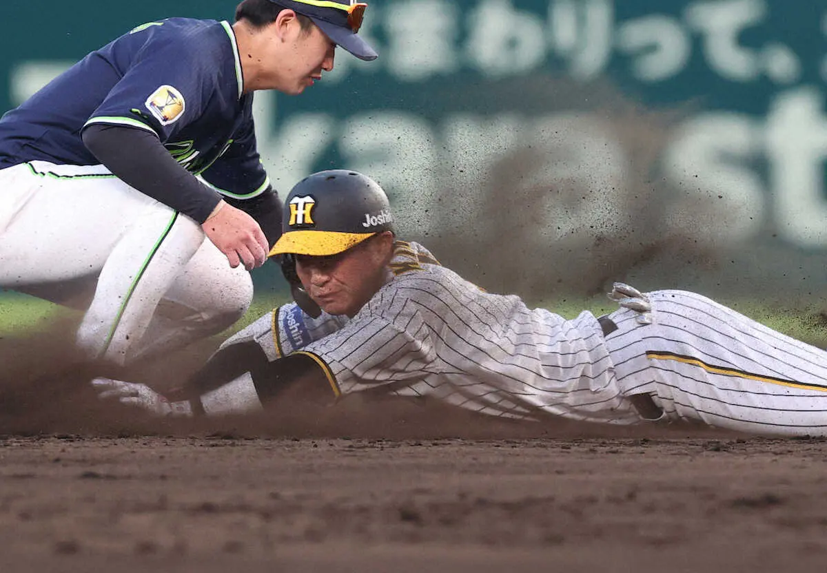 【画像・写真】阪神・木浪　2試合連続先発に応える猛打賞！開幕遊撃譲った小幡に負けん「もらったチャンス生かす」